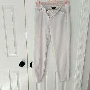 EUC white cropped Express pants. Size 0.